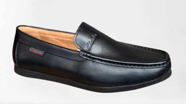 Mocassin en cuir Clarks – Image 2