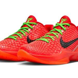KOBE 6 GRINCH RED